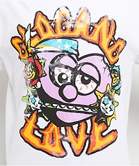 Glo Gang Love White Long Sleeve T-Shirt