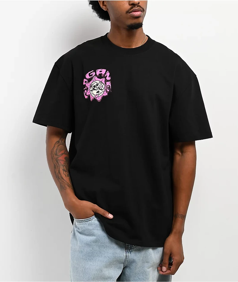Glo Gang Silly Skull Black T-Shirt