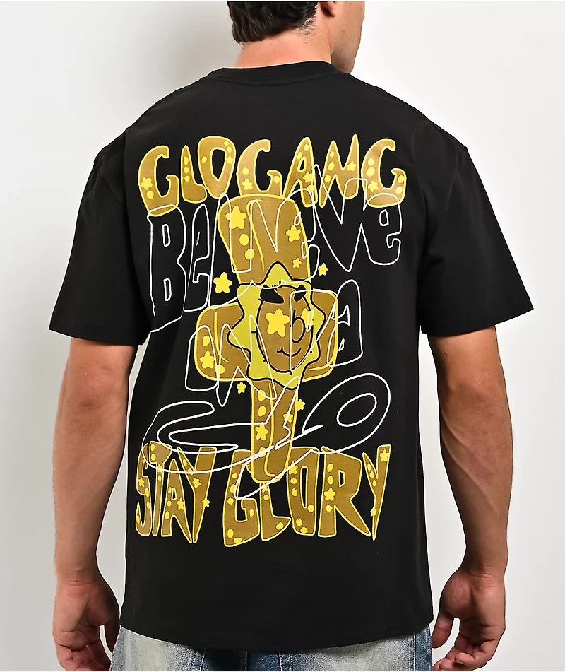 Glo Gang Stay Glory Black T-Shirt