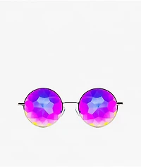 GloFX Imagine Kaleidoscope Silver Glasses
