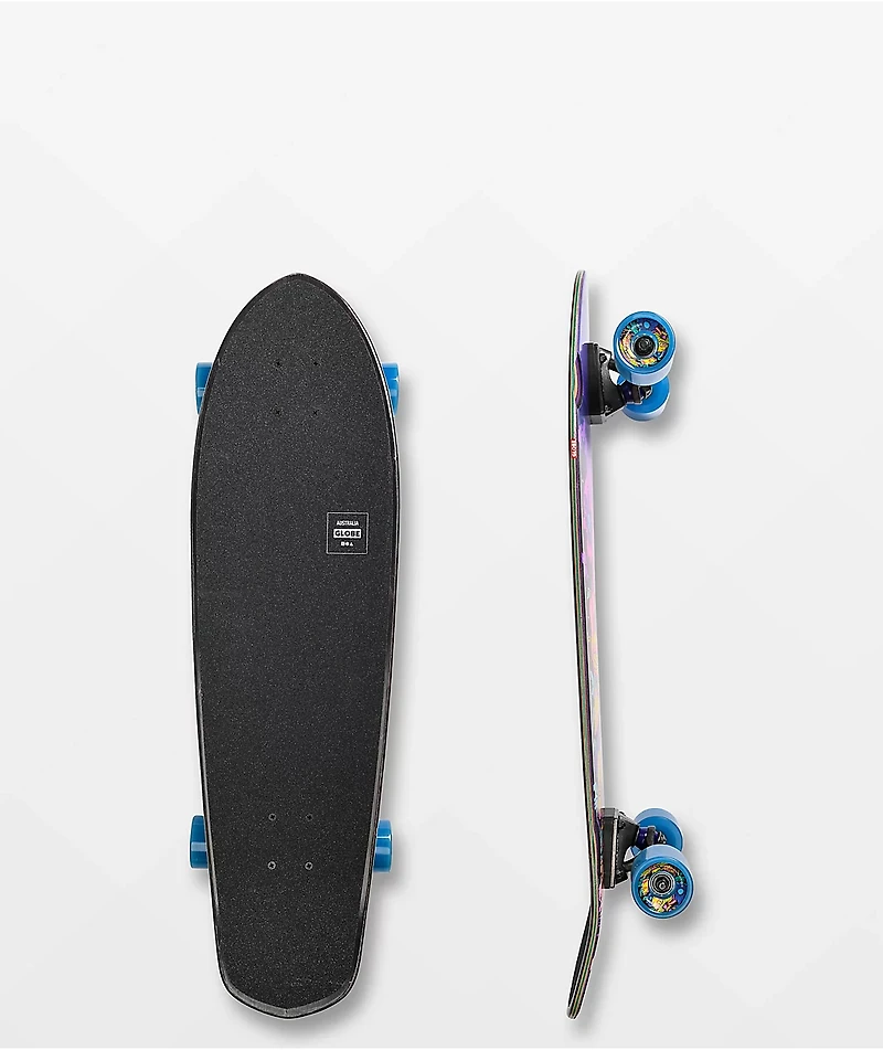 Globe Big Blazer Blue Toad 32" Cruiser Skateboard Complete