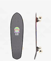 Globe Big Blazer Melted Mountain 32" Cruiser Skateboard Complete