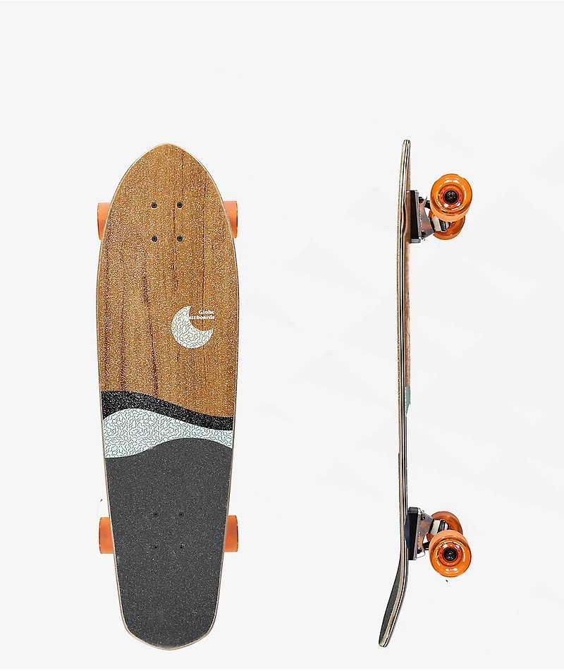 Globe Big Blazer Teak Ocean 32" Cruiser Skateboard Complete