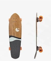 Globe Big Blazer Teak Ocean 32" Cruiser Skateboard Complete