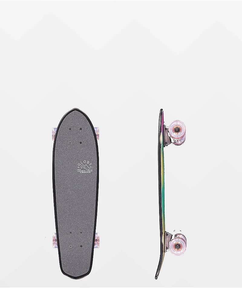 Globe Blazer 26" Washed Blue Cruiser Skateboard Complete