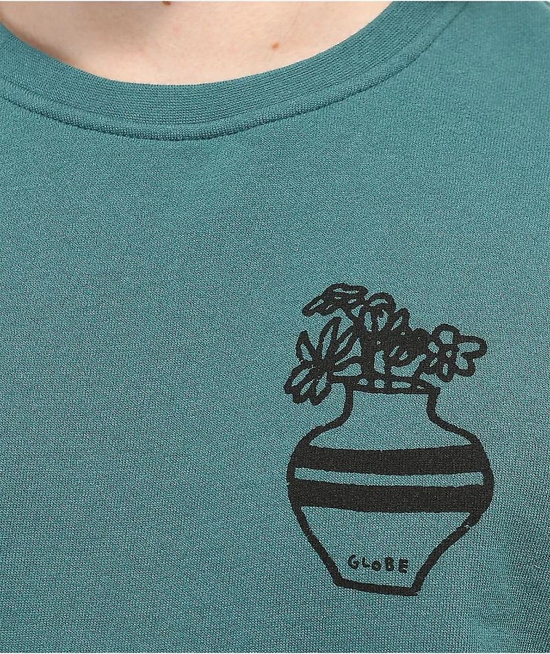 Globe Bootleg Dreams Teal Crewneck Sweatshirt