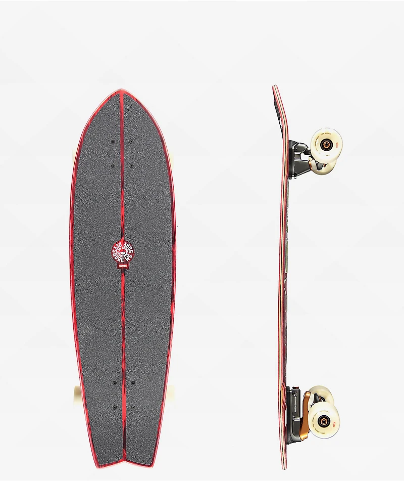 Globe Chromantic Last In 33" Cruiser Skateboard Complete