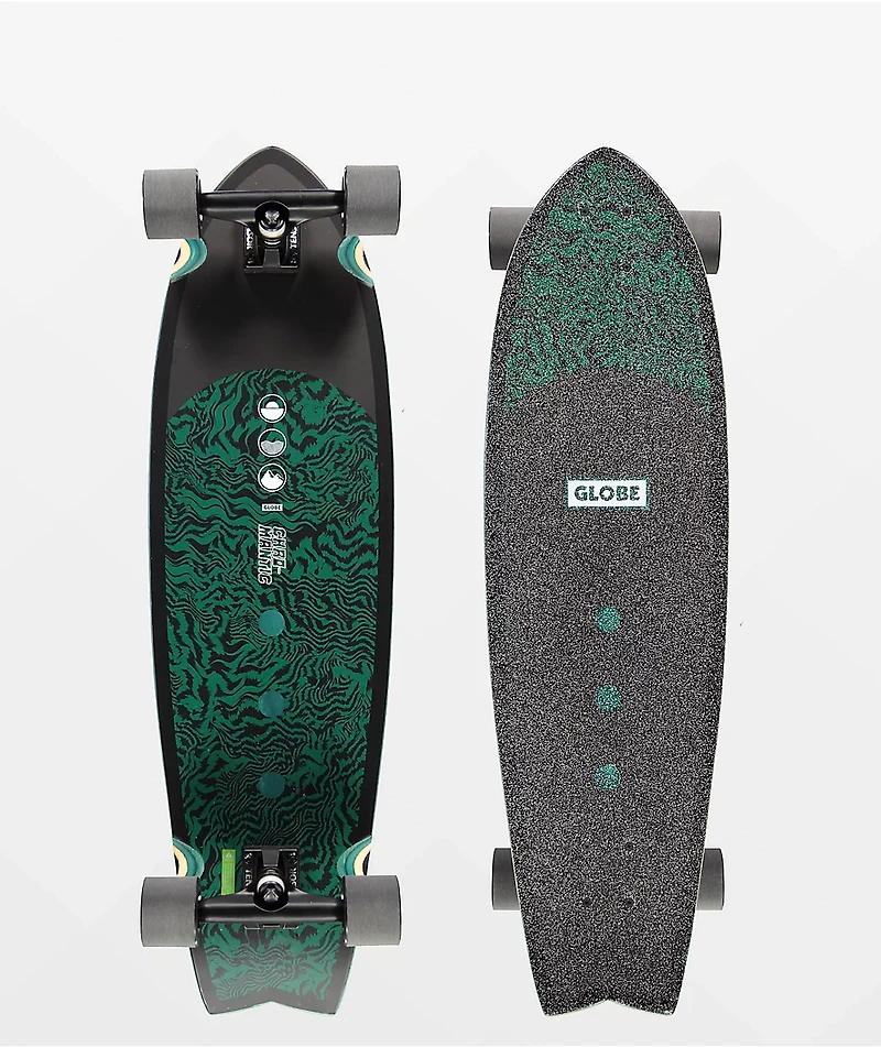 Globe Chromantic Psy Palm 33" Cruiser Skateboard Complete