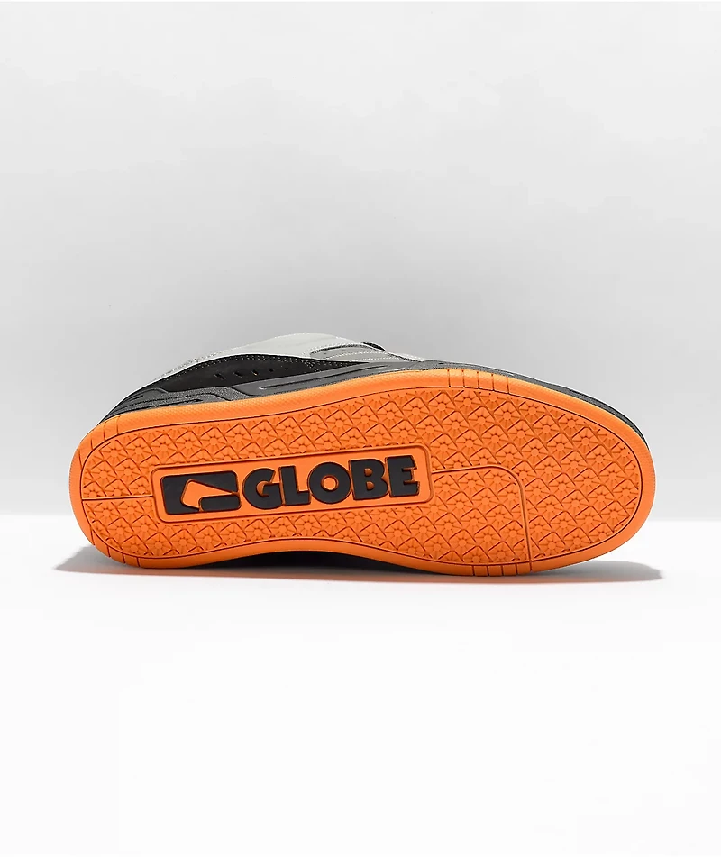 Globe Fusion Black, Grey, & Orange Skate Shoes