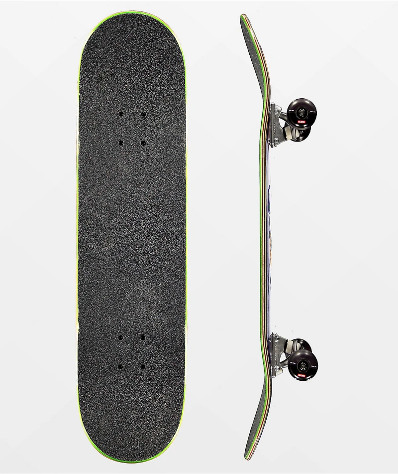 Globe G1 Ablaze Black Dye 8.0" Skateboard Complete
