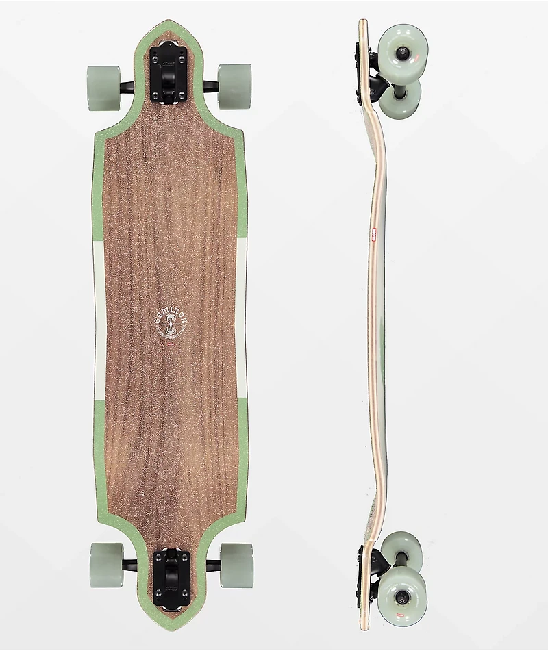 Globe Geminon Micro Drop Walnut Cacti 37" Longboard Complete