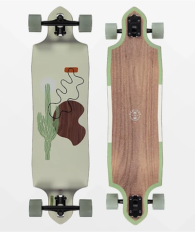 Globe Geminon Micro Drop Walnut Cacti 37" Longboard Complete