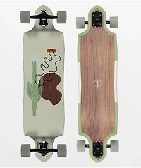 Globe Geminon Micro Drop Walnut Cacti 37" Longboard Complete