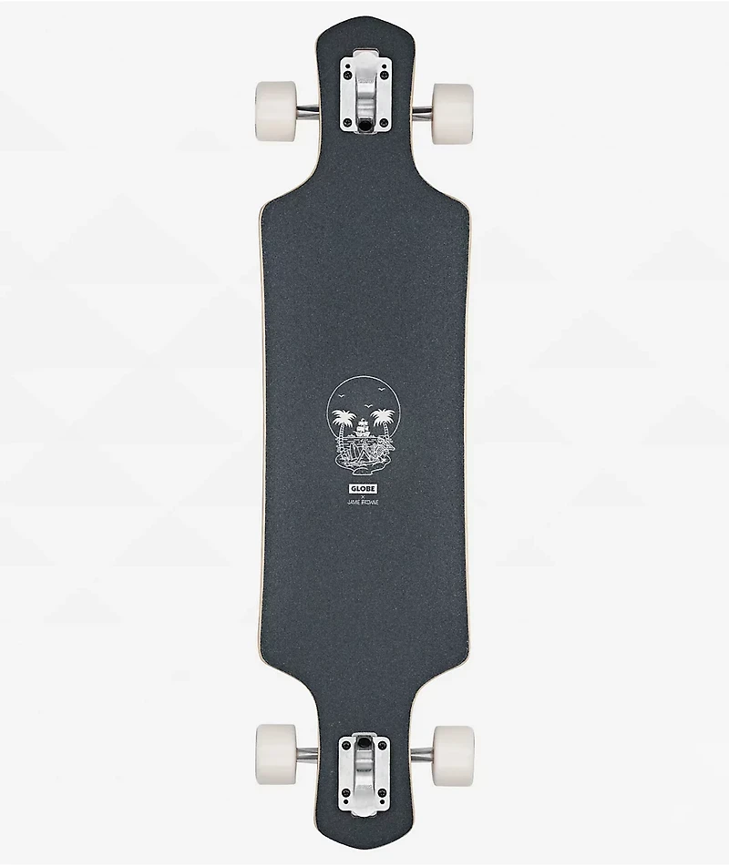 Globe Geminon Reflection 38" Drop Through Longboard Complete