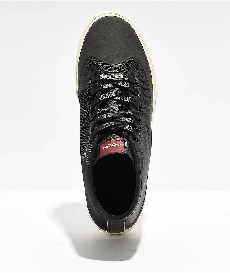 Globe Gillette Mid Black & Cream Skate Shoes