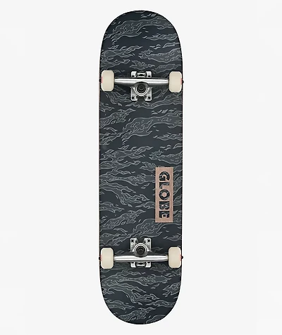 Globe Goodstock Black Camo 8.5" Skateboard Complete