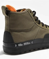Globe Los Angered II Winter Olive & Black High Top Shoes
