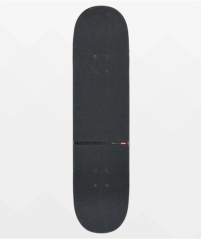 Globe Master Of Chaos Black Cat 8.0" Skateboard Complete