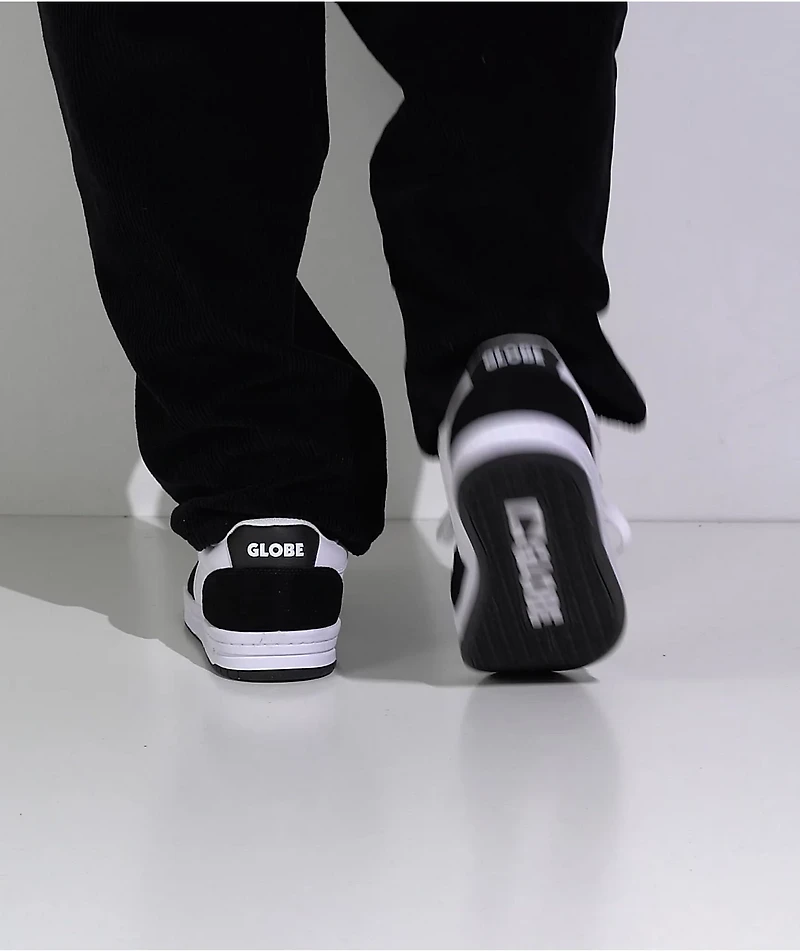 Globe Mojo 2.0 Black & White Skate Shoes