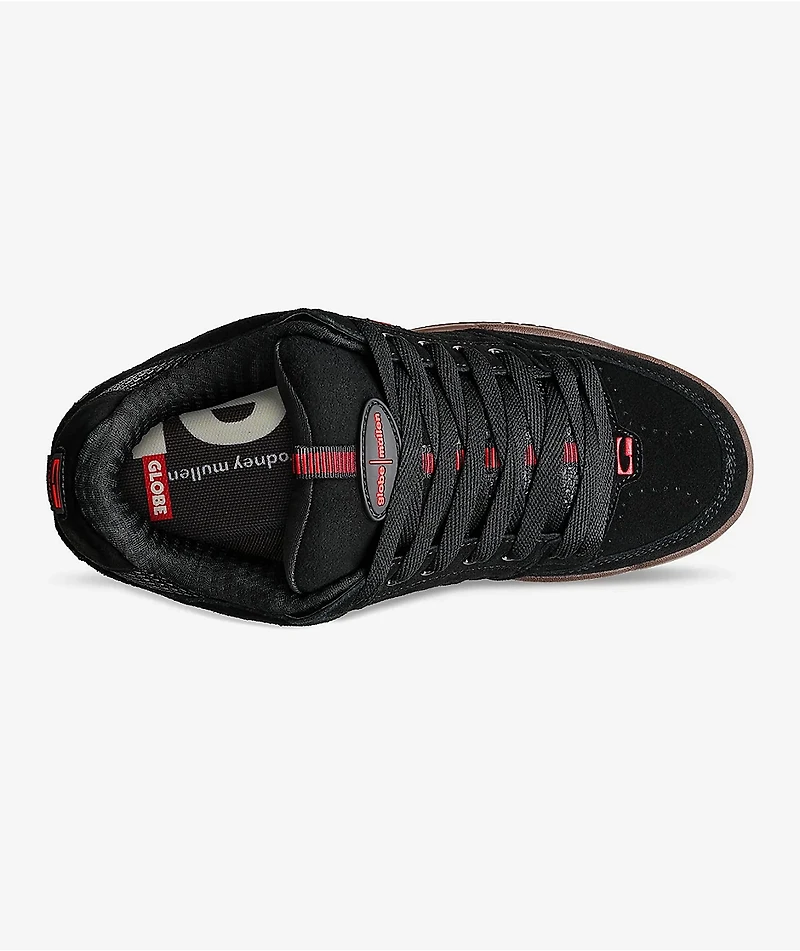 Globe Mullen Tilt Prime Black & Gum Skate Shoes
