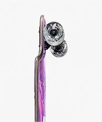 Globe Outlier Purple Flame 36" Drop Through Longboard Complete