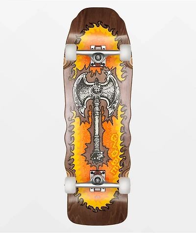 Globe Restless Axe Man 10" Cruiser Skateboard Complete