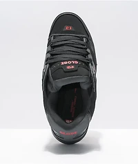 Globe Sabre Black, Charcoal, & Red Skate Shoes
