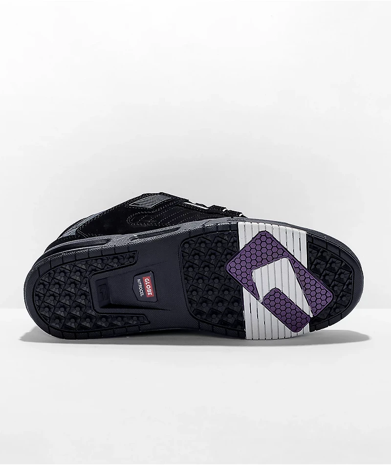 Globe Sabre Black & Oil Spill Skate Shoes