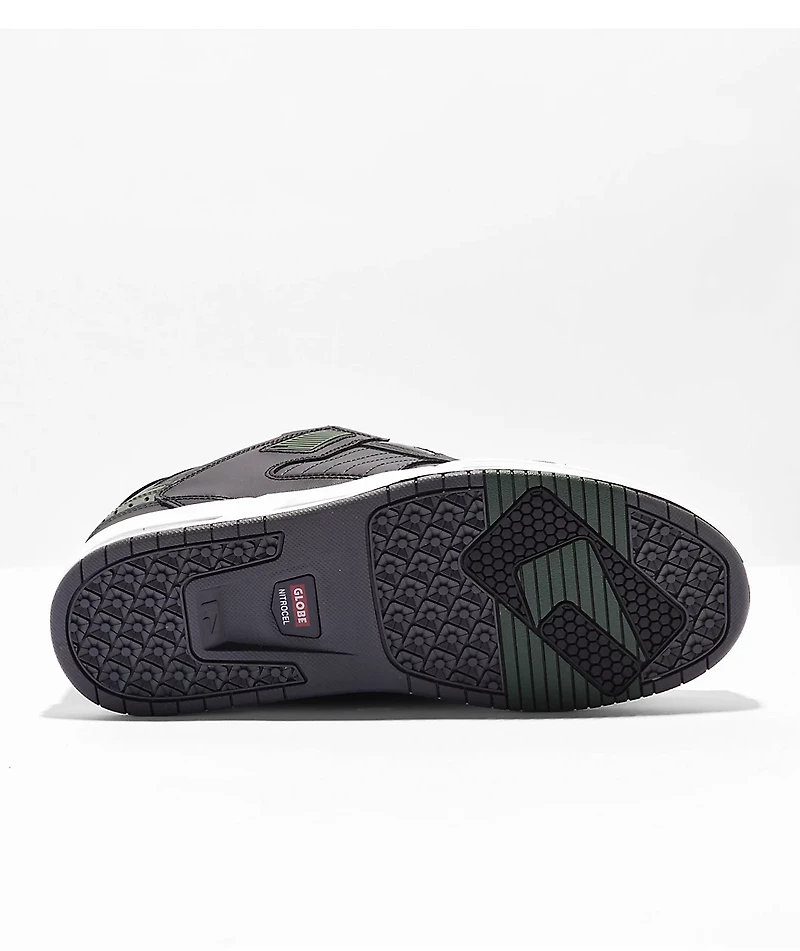 Globe Sabre Grey, Forest & Black Skate Shoes