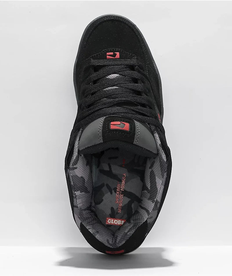 Globe Scribe Black, Clear & Camo Skate Shoes