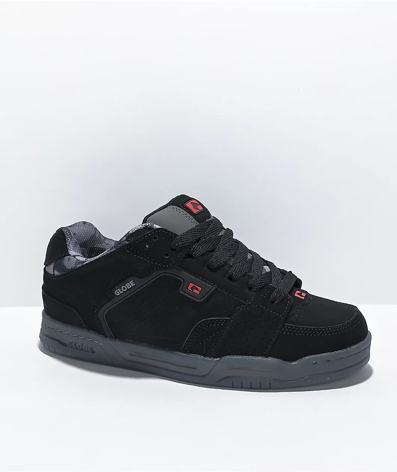 Globe Scribe Black, Clear & Camo Skate Shoes