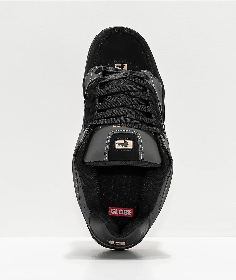 Globe Scribe Black, Dark Shadow & Gum Skate Shoes