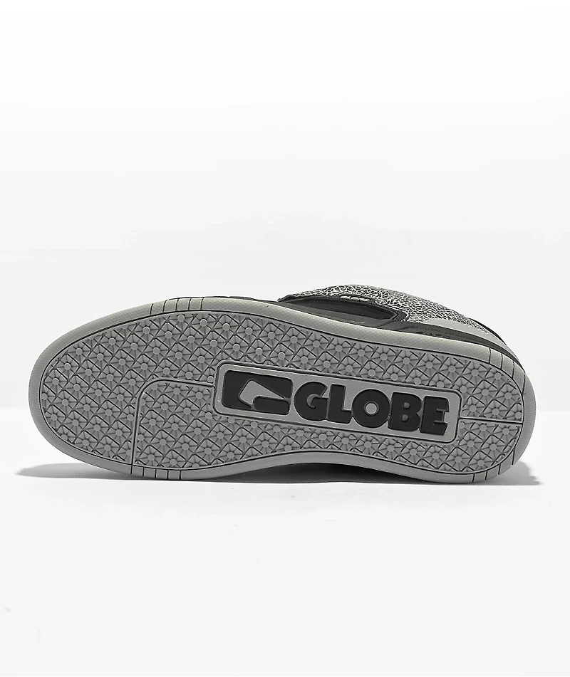 Globe Scribe Black & Grey Stipple Skate Shoes