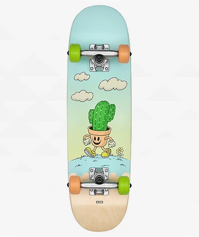 Globe Softie Cacti Guy 7.125" Skateboard Complete