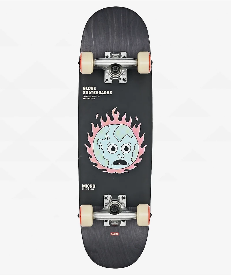 Globe Softie In Flames 7.125" Skateboard Complete