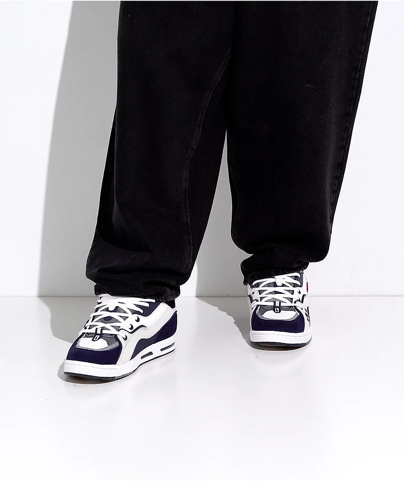 Globe Thomas CT-4 White & Navy Skate Shoes