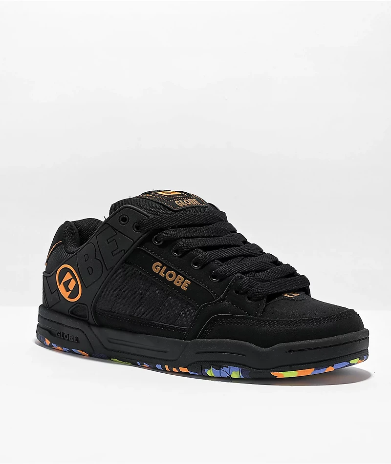 Globe Tilt Black, Clay & Mosaic Skate Shoes