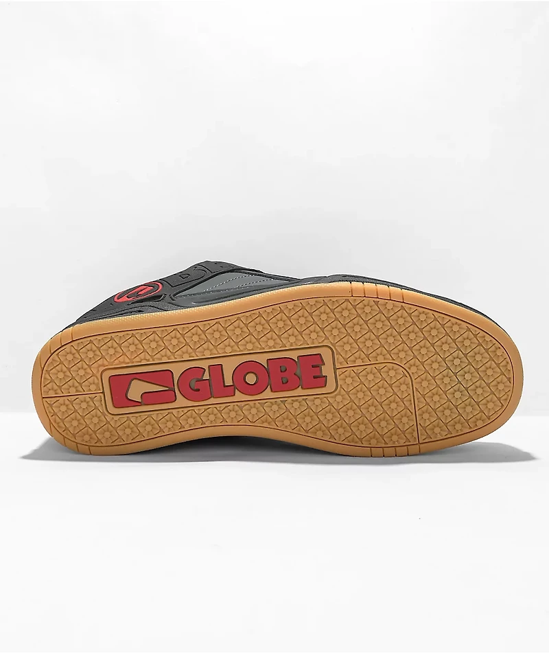 Globe Tilt Black, Grey & Red Skate Shoes