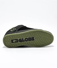 Globe Tilt Black & Olive Skate Shoes