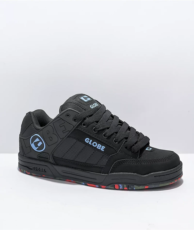 Globe Tilt Black & Upcycle Skate Shoes
