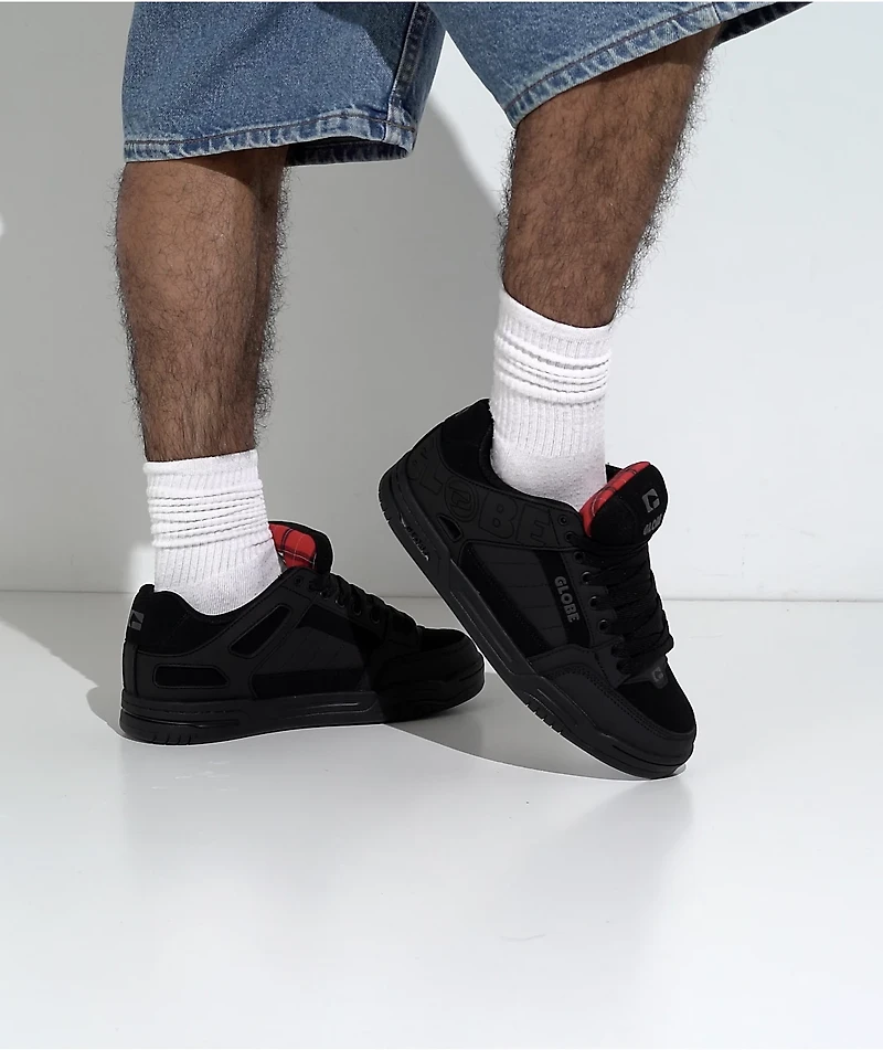 Globe Tilt Black Skate Shoes