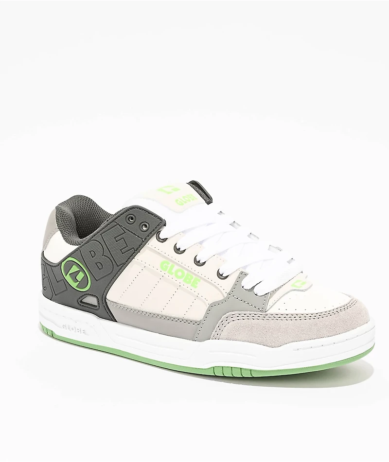 Globe Tilt Grey & Green Skate Shoes