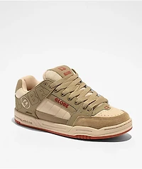 Globe Tilt Sand & Red Skate Shoes