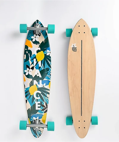 Gold Coast Be The Change 37" Pintail Longboard Complete