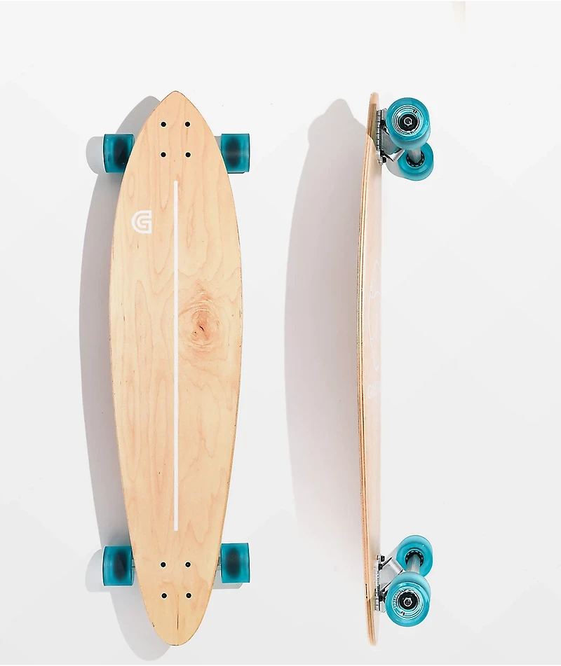 Gold Coast Classic Blond 37" Pintail Longboard Complete