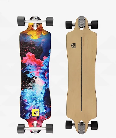 Gold Coast Explosion 36" Drop Through Longboard Complete