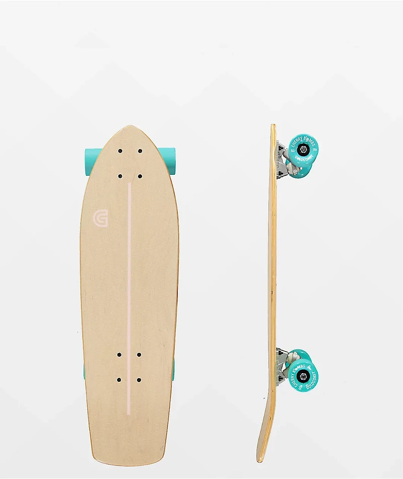 Gold Coast Mermaid 27" Cruiser Skateboard Complete