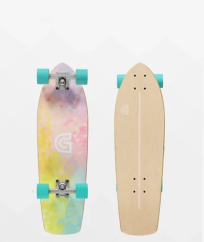 Gold Coast Mermaid 27" Cruiser Skateboard Complete