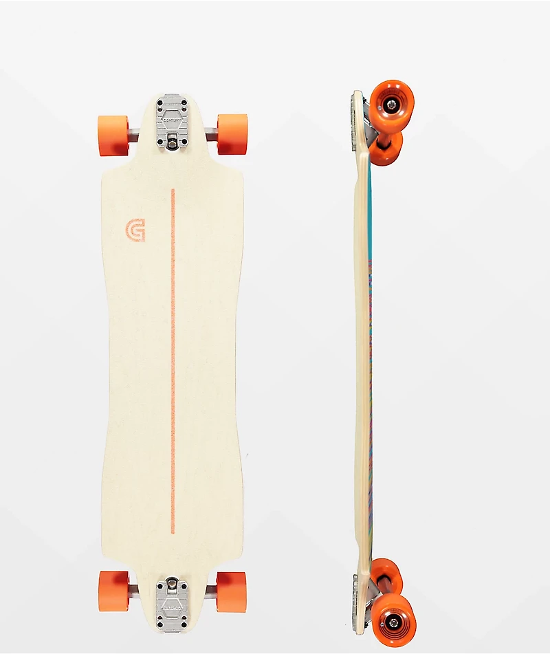 Gold Coast Threads 36" Drop Through Longboard Complete