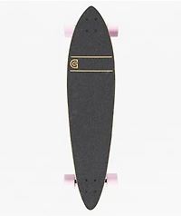 GoldCoast Pink Wolf 38" Pintail Longboard Complete